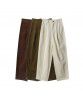  8909 corduroy casual pants female  spring Korean version slim straight tube loose casual pants female