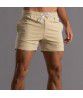  new cotton shorts men's oversized sports pants men's three-piece pants fitness running casual pants