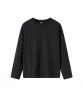 300g heavy carbon matted combed cotton Amikaki fashion foreign trade clothes long-sleeved T-shirt for men