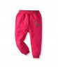  children's sports loose casual pants Solid color spring pants Personalized cartoon print multicolor new children's pants