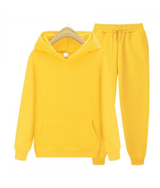 Men's sports hooded solid color pullover ...